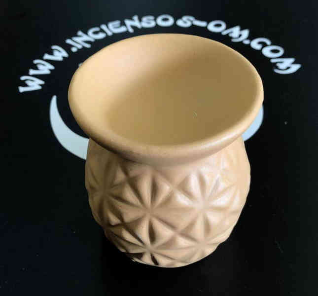 Quemador Aceite Aromático Flor de la Vida